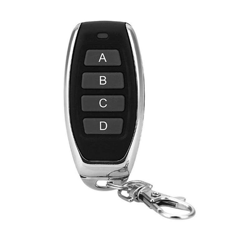 Télécommande clone noire 4 boutons Bouton ABCD