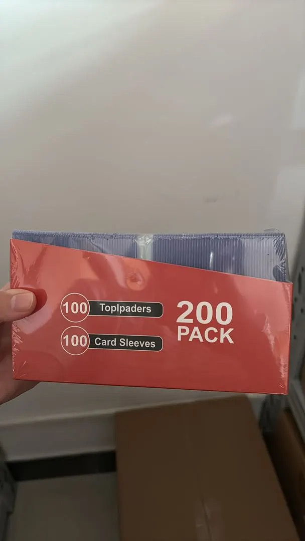 Combo toploader and sleeve