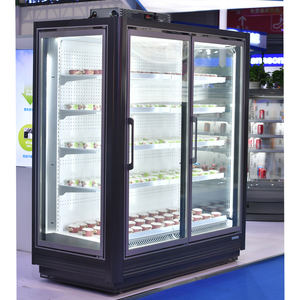 Từ Xa Dọc Cửa Kính Tủ Đông Tủ Lạnh Cho Siêu Thị Hiển Thị Tủ Đông Showcase Cho Ice Cream - Product Image 5