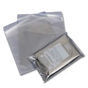Embalaje electrónico translúcido impreso personalizado, bolsa de plástico esd de protección estática laminada metálica