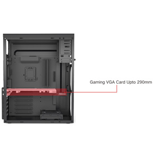 Desktop <strong>Case</strong> <strong>Computer</strong> <strong>Case</strong> PC Tower <strong>Computer</strong> ATX <strong>Case</strong> Gaming Cabinet - Product Image 4