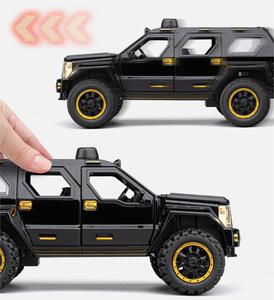 Diecast Mô hình đồ chơi xe hơi 1:24 <span class=keywords><strong>George</strong></span> Patton mạnh mẽ chi tiết nội thất hấp thụ sốc mở cửa âm thanh đèn Quà Tặng - Product Image 2