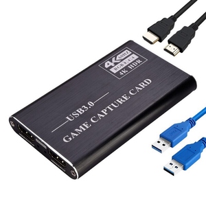 NK-S41 HDMI游戏采集卡USB3.0捕获HDMI 4Kp60兼容PS4/开关/相机/录制/实时流黑色 - Product Image 2