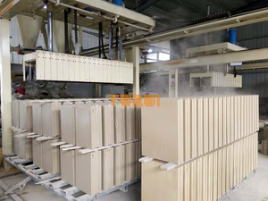 Máquina de fabricación de bloques de yeso para paredes de construcción de ladrillo Máquina de línea de producción de bloques de yeso hueco y sólido de alta calidad - Product Image 5