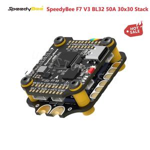 Контроллер полета SpeedyBee F7 V3 BL32 50A 30x30, интегрированный Betaflight OSD FC для РУ FPV гоночного дрона