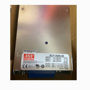 Mean Well RCP-2000-12 2000W Car Battery Charger Smart 24V 48V <strong>Dc</strong> Smart Power Supply <strong>Rectifier</strong>