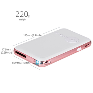 Miniproyector táctil inteligente portátil, compatible con 4K, UHD, pantalla de vídeo 3D, Android 9, cine - Product Image 1