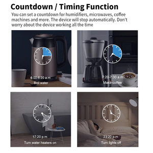 SIXWGH Cozylifei Smart Wi-Fi-Schalter Alexa/Google Home-Kompatibilität 10A Relais 433MHz Remote-Timer-Funktion Voice Wall-Schalter - Product Image 5