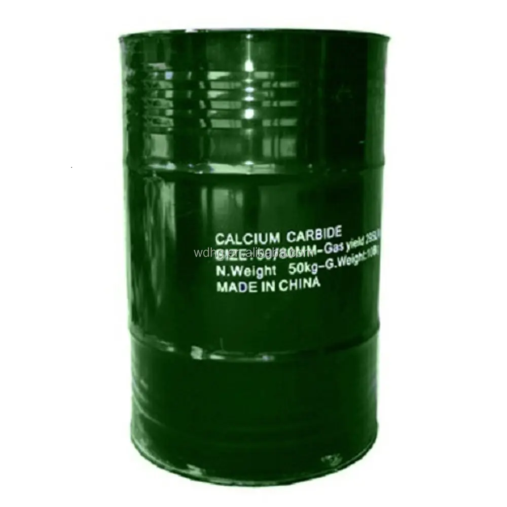 High purity cac2 from China calcium carbide lamp calcium carbide 50-80mm