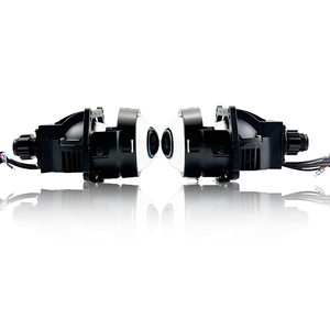 新着ブルーLEDプロジェクターレンズ3インチ非破壊設置バイビームプロジェクションレンズ12V6000kカラーGS - Product Image 5