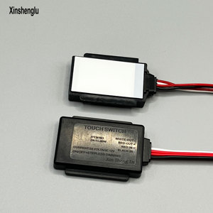12V 5A 60w智能单键发光二极管镜子浴室开/关化妆镜调光传感器触摸开关 - Product Image 5