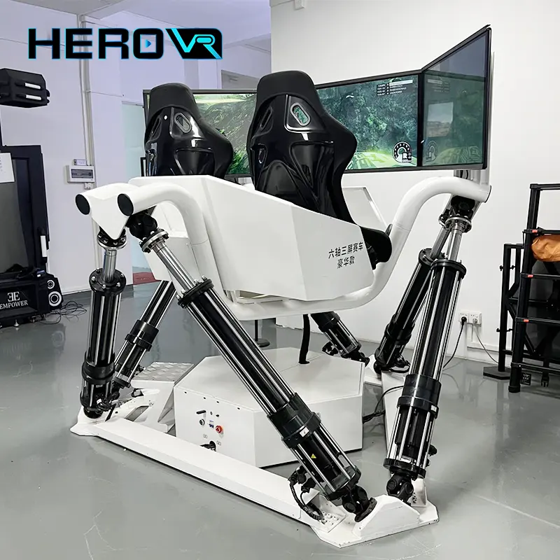 HEROVR Assento Dianteiro e Traseiro Ajustável Vr Racing Vr Crianças Conduzindo Carro