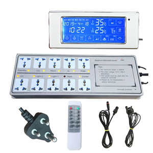 Dual-Zone Aquarium Timing <strong>Temperature</strong> <strong>Controller</strong> - Independent Channels for <strong>Multiple</strong> Fish Tanks