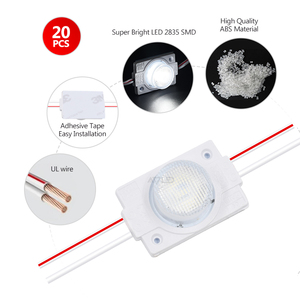Yüksek parlaklık yüksek lümen 7000K 150Lm/W ABS enjeksiyon 1led modülü 1.5W Sidelit reklam ışıklı kutular akrilik işaretleri Led modülü - Product Image 5
