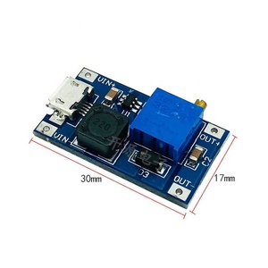 2A Booster Board DC-DC módulo voltaje de entrada Amplio 2/24 V impulso a 5/9 /12/28 V, Ajustable 2577 - Product Image 2