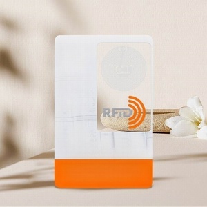 RFID Transparent PVC Access Control Card Smart Business Membership Identification Card NFC 125kHz QR <strong>Code</strong> for Exhibitions - Product Image 3