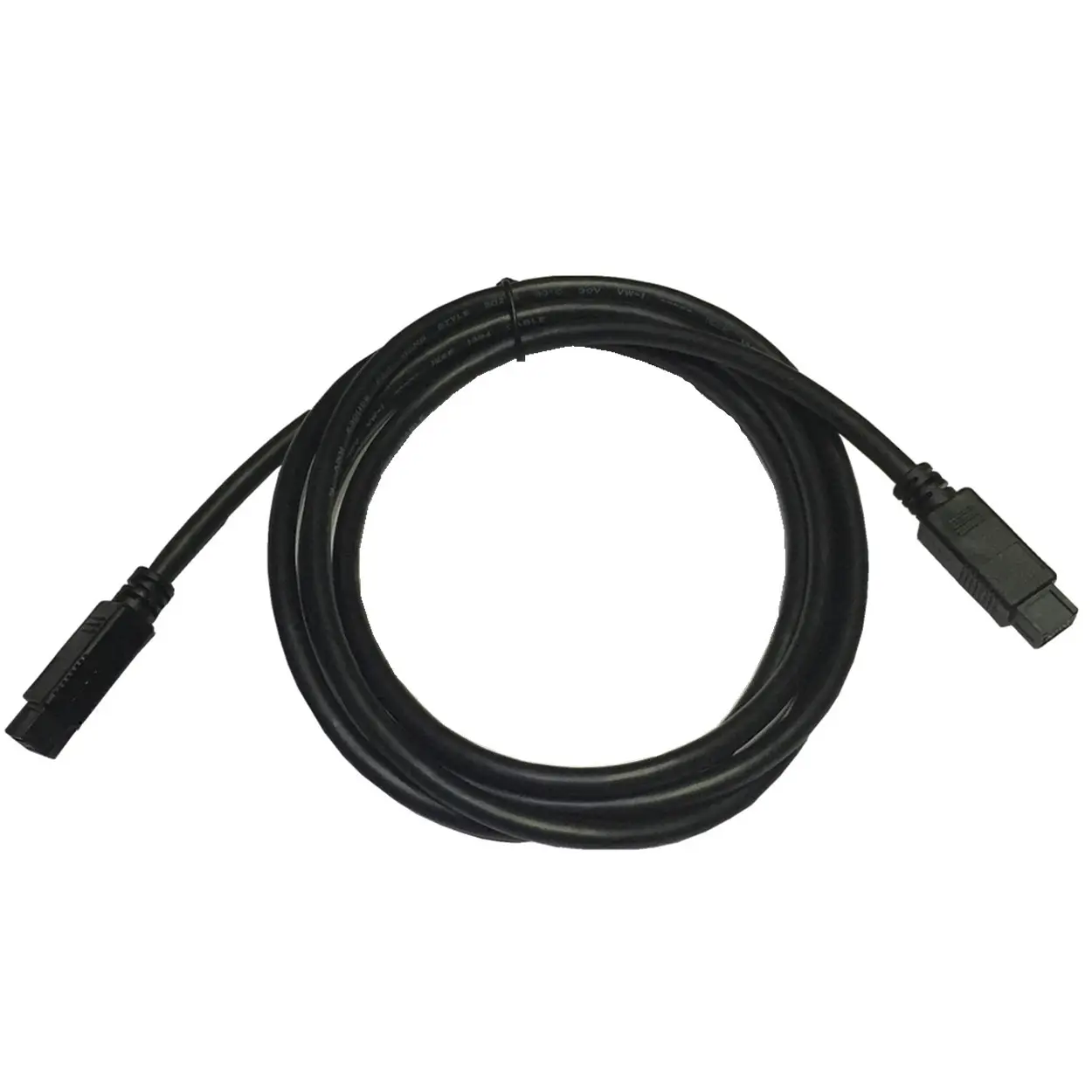 Black IEEE 1394 Firewire 800 ke kabel 800 Firewire 9 Pin/9Pin jantan/jantan 15 kaki/10 kaki/6 kaki