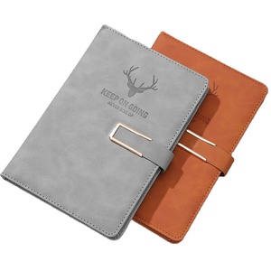 Cuaderno sencillo Libro personalizado A5 Juego de regalo de negocios Actas de reunión Bloc de notas grueso Cuaderno de Estudiante - Product Image 2