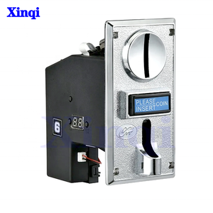 <strong>Coin</strong> Operated Timer Control <strong>Box</strong>, 6 Kind Multi <strong>Coin</strong> Acceptor, Power Supply with Push Button - Product Image 2