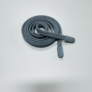 Nuevo cordón Flexible de 100% algodón con cordón de silicona para la cabeza y cordones para prendas de vestir estilo de cuerda - Product Image 2