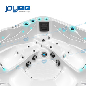 Joyee ngoài trời 5 người hottub Whirlpool massage jaccuzi Intex Spa bồn tắm nước nóng jakuzi lớn balboa bồn tắm Spa Trung Quốc lớn hồ bơi Spa - Product Image 6