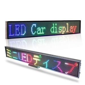 Bacheca per messaggi in movimento a led programmabile controllata da app P5 lavagna per messaggi a scorrimento wi-fi super sottile per affari - Product Image 5