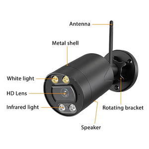 inLifeCam 8CH 3.0mp图雅智能应用户外无线无线网络摄像机安全系统套件金属双向音频即插即用 - Product Image 4
