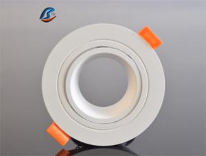 Gömme tavan çerçevesi led spot konut OEM ODM aşağı aydınlatma armatürü GU10/GU5.3/MR16/MR11 braketi tam renkli spot ışık - Product Image 5