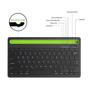 Tastiera senza fili senza fili BT Tastiera per iPad Huawei Xiaomi - Product Image 2