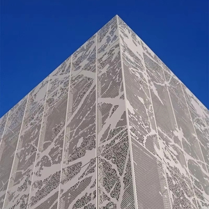 Yeni 2023 Modern ticari ev ön mimari cephe bina tasarım perde duvar Revit tasarım - Product Image 1