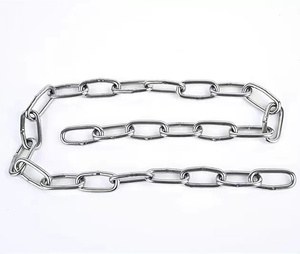 Factory Din763 Ring <strong>Chain</strong> of Galvanized Long Link <strong>Chain</strong> - Product Image 2