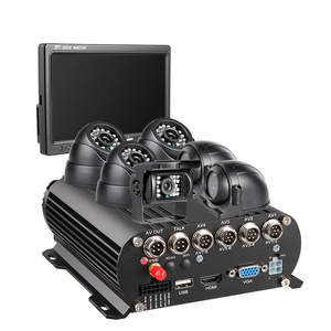 Gözetim kamera sistemi 8 CH GPS 1080P AHD HDD mobil DVR 7 inç VGA monitör ve <span class=keywords><strong>6</strong></span> IR gece görüş su geçirmez kameralar