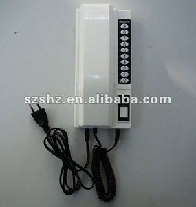 多くのアパートのドアツードア通話用の433MHzワイヤレスハンドセットインターホン - Product Image 4