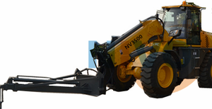 NIVO NV3000 7ton הידראולי מנוע כונן מטעין גדול מטעין חזיתי או לקחת טלסקופי בום או מזלג, גדול הטיה דלי