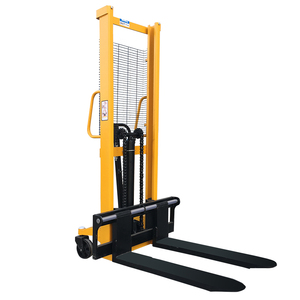 Manual Hydraulic Forklift 1 Tons 1.6 Meters Stacker Small <strong>Loading</strong> <strong>and</strong> <strong>Unloading</strong> Truck Hand Push Forklift <strong>Lift</strong> - Product Image 3