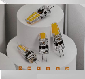 G4 AC DC 12V-24V halojen yedek Mini LED G4 lamba yeni g4 led ac dc 12V SMD2835 mum lamba g4 kristal lamba - Product Image 3