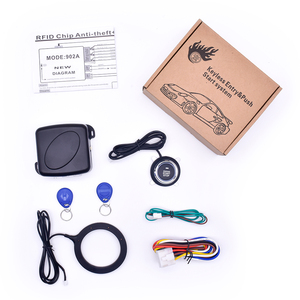 Botones de arranque y parada de 12V, interruptor de arranque de coche, encendido sin llave, juego de llaves de motor automático, sistema de arranque y parada de motor - Product Image 6