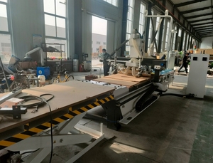 Macchina di taglio CNC alimentazione automatica macchina cnc nidificazione con cambio utensili con scarico carico automatico - Product Image 3