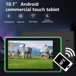 10.1&quot; Android tablet PC kids educational rugged tablets <strong>computer</strong> wifi NFC POE 4G LED lamp business conference schedule display - Product Image 4