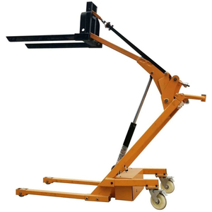 工厂价格曲线臂电动液压叉车装卸小型柔性起重机 - Product Image 1