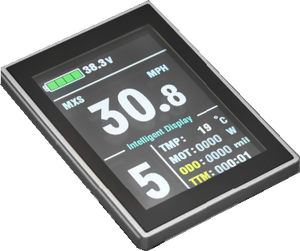 Eu Warehouse Dropshipping 250w Ebikeキット36v KTカラーディスプレイ防水キット迅速な配達。 - Product Image 2