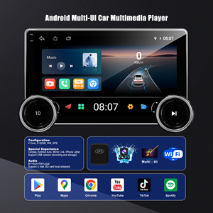 10,1-Zoll-IPS-Bildschirm Dual Knob Car Multimedia Player Android Auto & Verstärker CD-Player mit RGB-Touchscreen-Funktion - Product Image 2