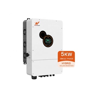 Wingo Max.6 birimleri paralel 4kw 5kw 5.5kw 6kw hibrid saf sinüs dalga invertör güneş enerjisi sistemi için 48V pil ile bağlayın - Product Image 1