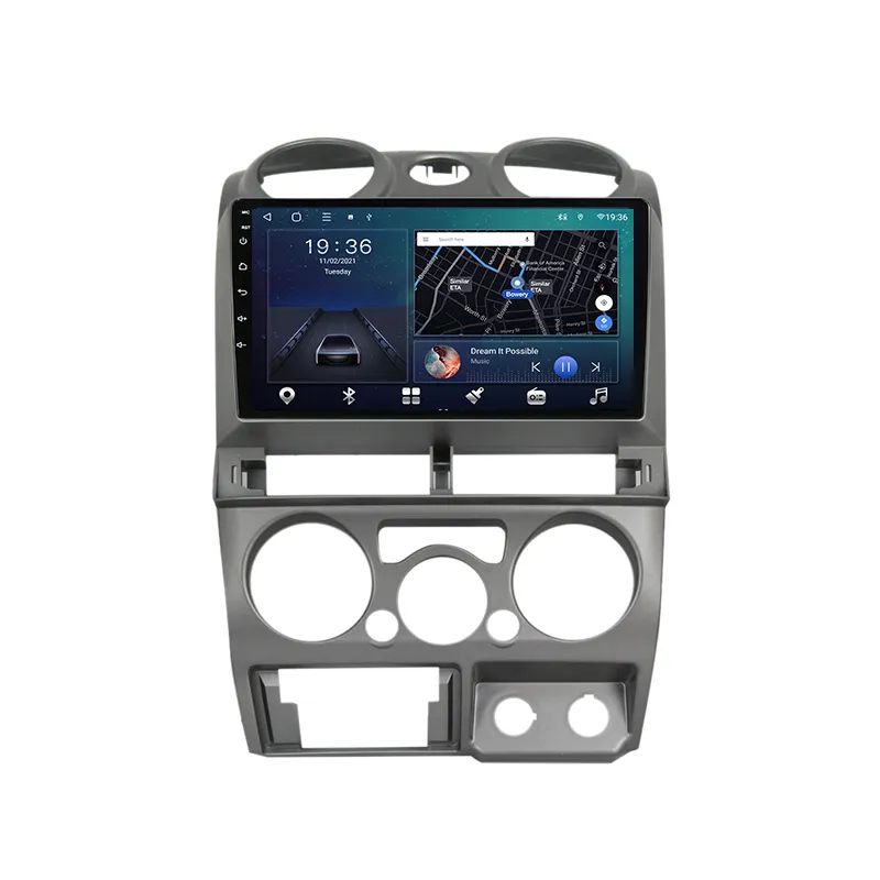 2 Din Android 10 Car 4G WIFI BT Android Auto Radio For Isuzu D-Max DMAX 2007 2008 2009 2010 2011 GPS Navigation No