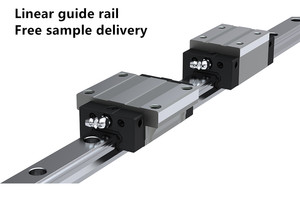 Rodamiento de bloque de riel de guía deslizante de movimiento lineal de alta estabilidad de bajo precio, módulo de guía lineal de CNC lineal - Product Image 2