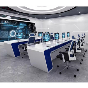 Modern Technology Command Center Monitoring Console Dispatch Console Operating Console Work <strong>Computer</strong> Console Table - Product Image 4