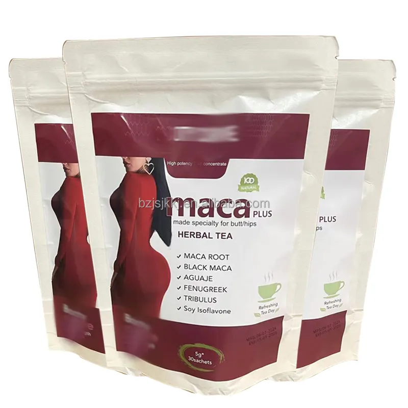 Natural Maca Plus Tea booty curve Butt Hips Enlargement Hip Booster Butt Enhancement Bigger Hip And Butt Enlargement Herbal Tea