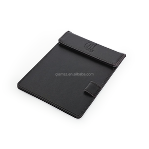 Tự dính nhà hàng khách sạn check-in chữ ký Pad nam châm A4 giấy PU da thư mục menu hút clipboard với chủ bút - Product Image 6