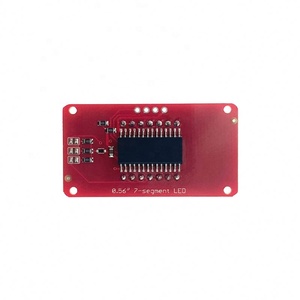 ICZX 0.56 4 cifre 7 segmento LED rosso Display modulo Display modulo HT16K33 I2C - Product Image 1