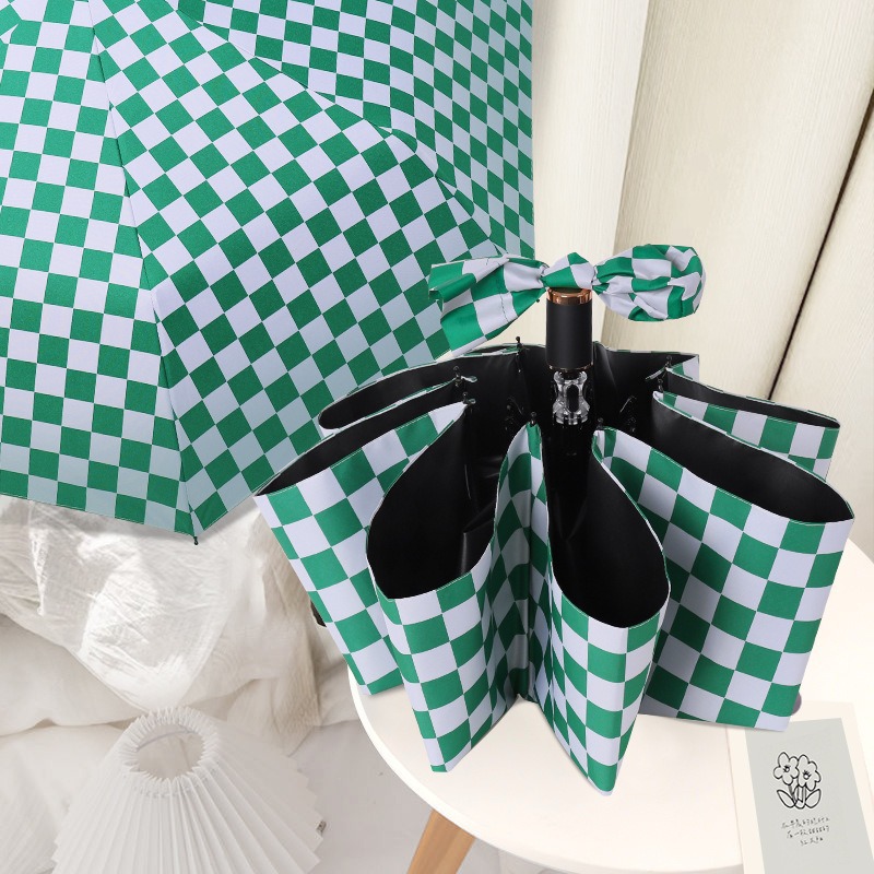 Manually upgrade checkerboard pattern - cars green